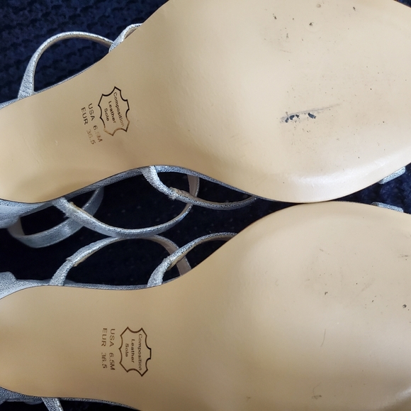 Silver Rhinestone Heels - Picture 4 of 6